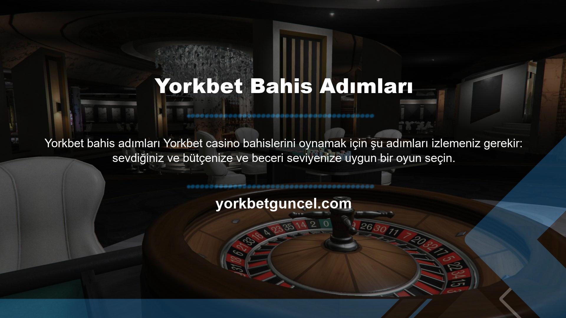 Bahis sitesine katılmak için kişi bunu seçmeli ve içine biraz para koymalıdır